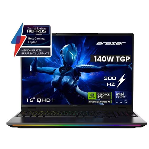 Medion Erazer Beast 16 X1 Ultimate RTX 5090 Gaming Laptop