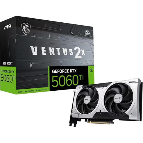 MSI RTX 5060 Ti 8G VENTUS 2X OC PLUS